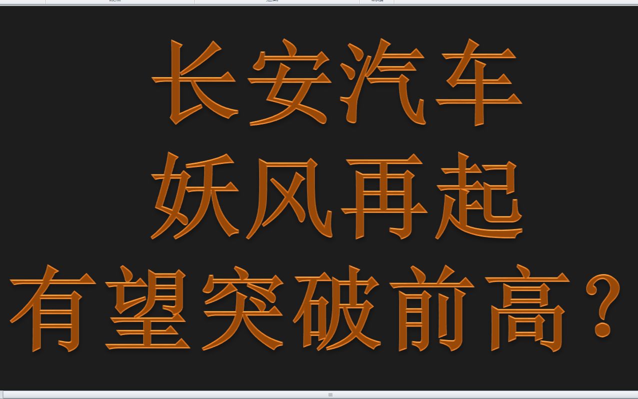 [图]长安汽车：妖出长安，感受主力变化多端的经典。大周期的上行强阻在20，这个位置从技术分析非常关键，可说是多空分水岭，一线天堂，一线地狱