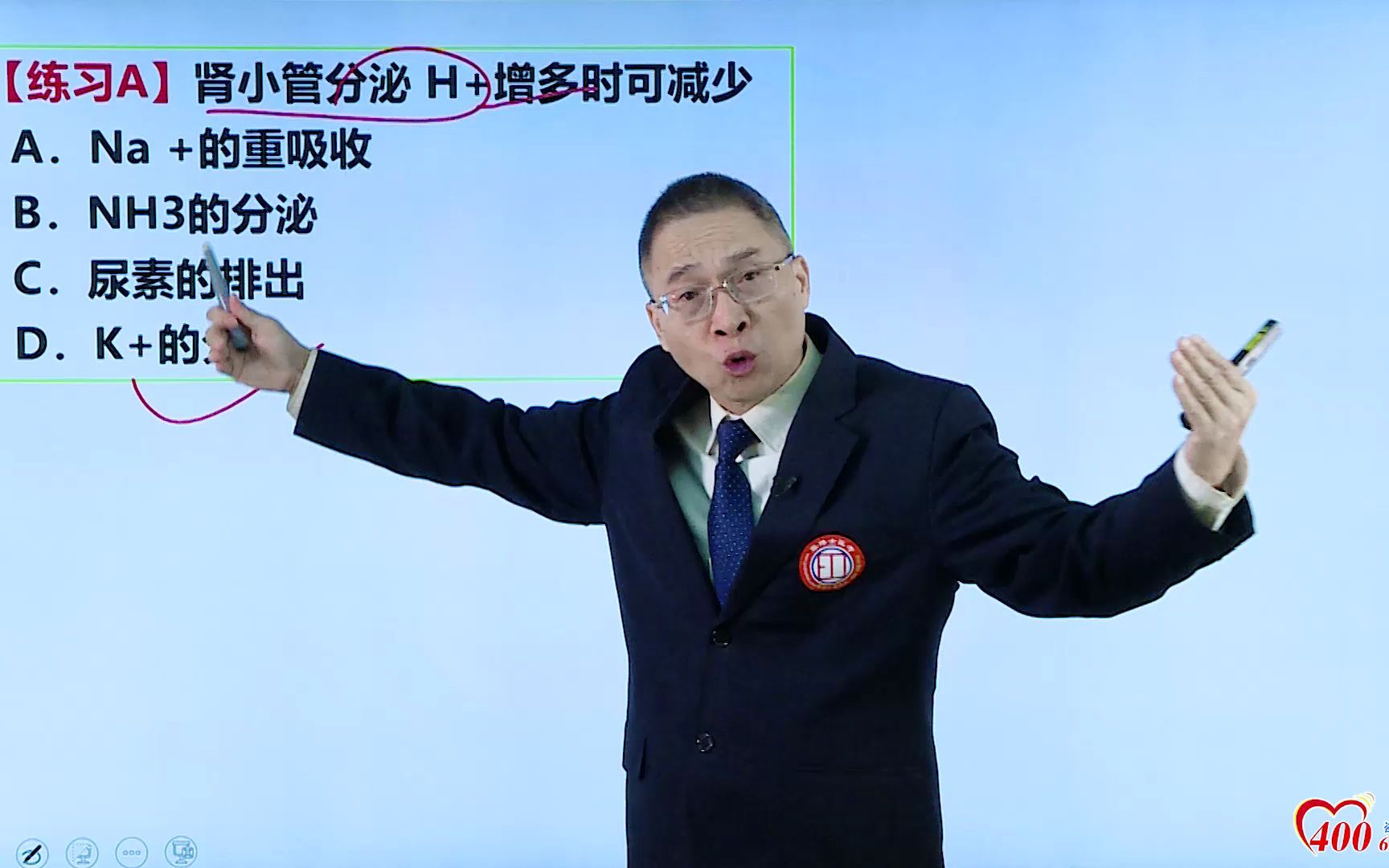 考研西医综合生理学黄唯一老师(泌尿系统)17