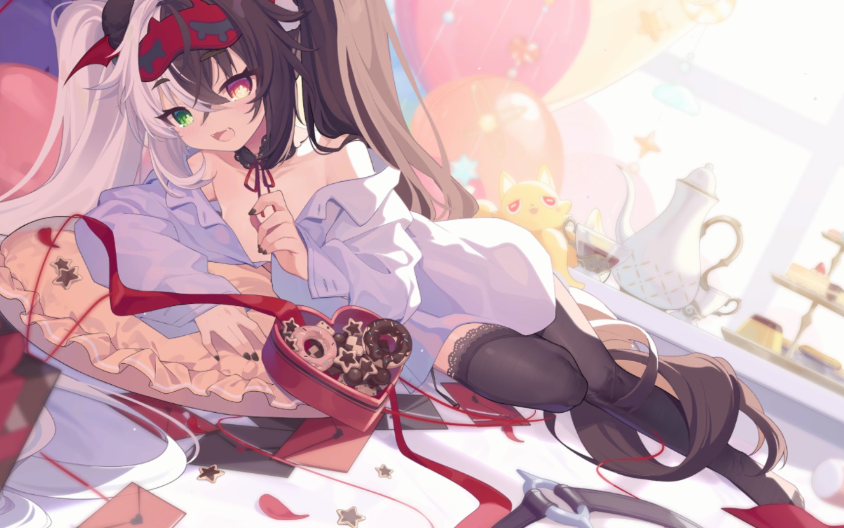 【苍雾残响】抽一下情人节限定斯卡蒂