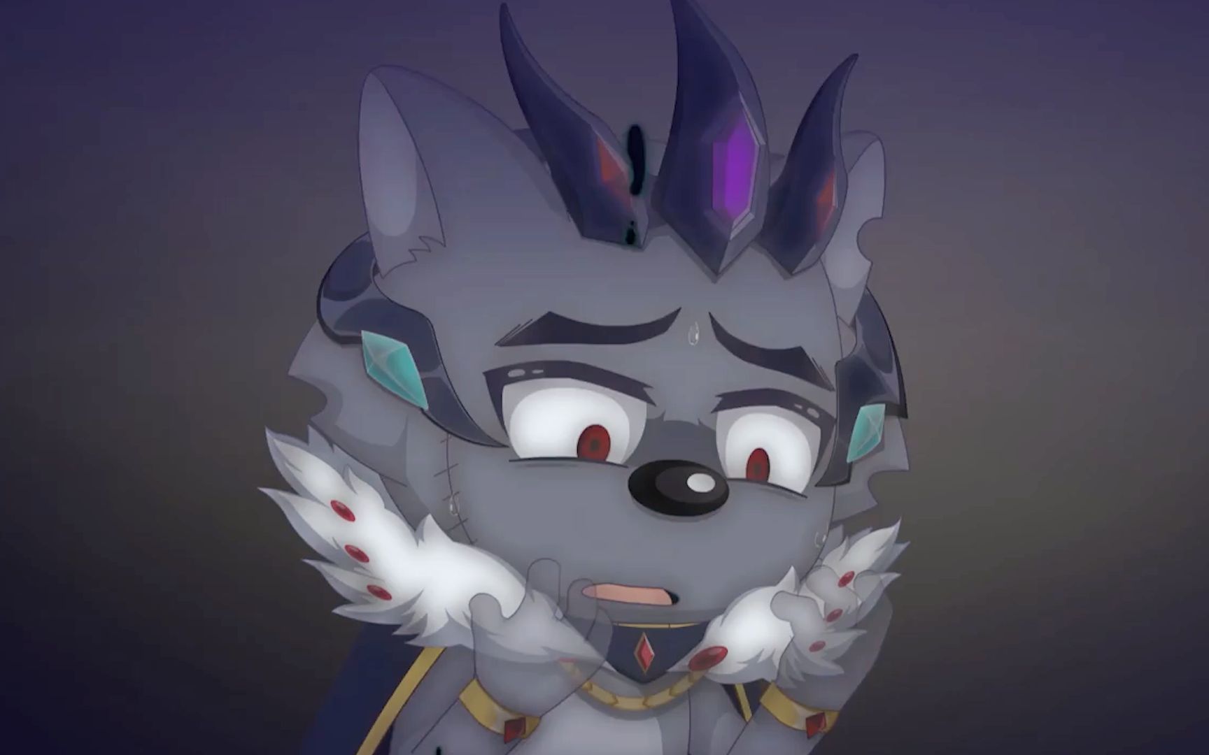 他是一只完美的狼