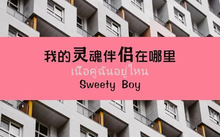 [图]我的灵魂伴侣在哪里 เนื้อคู่ฉันอยู่ไหน Sweet Boy