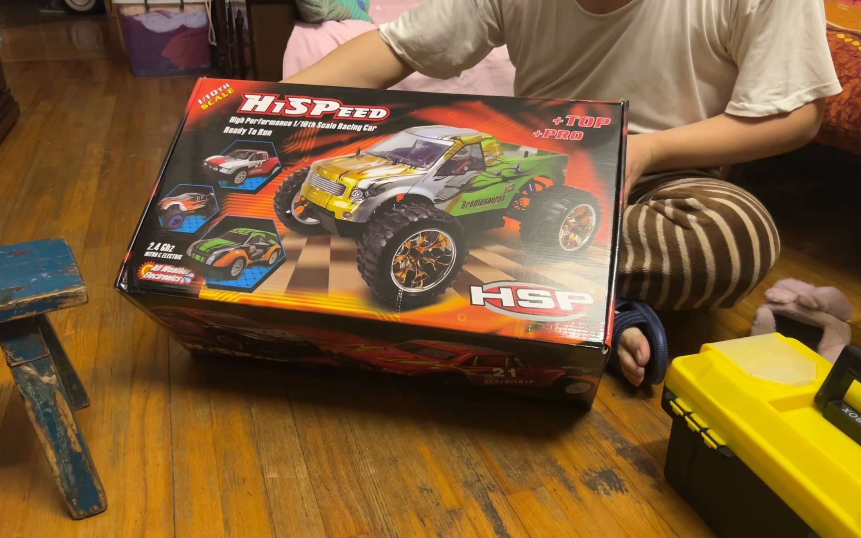 开箱hsp94188燃油遥控车