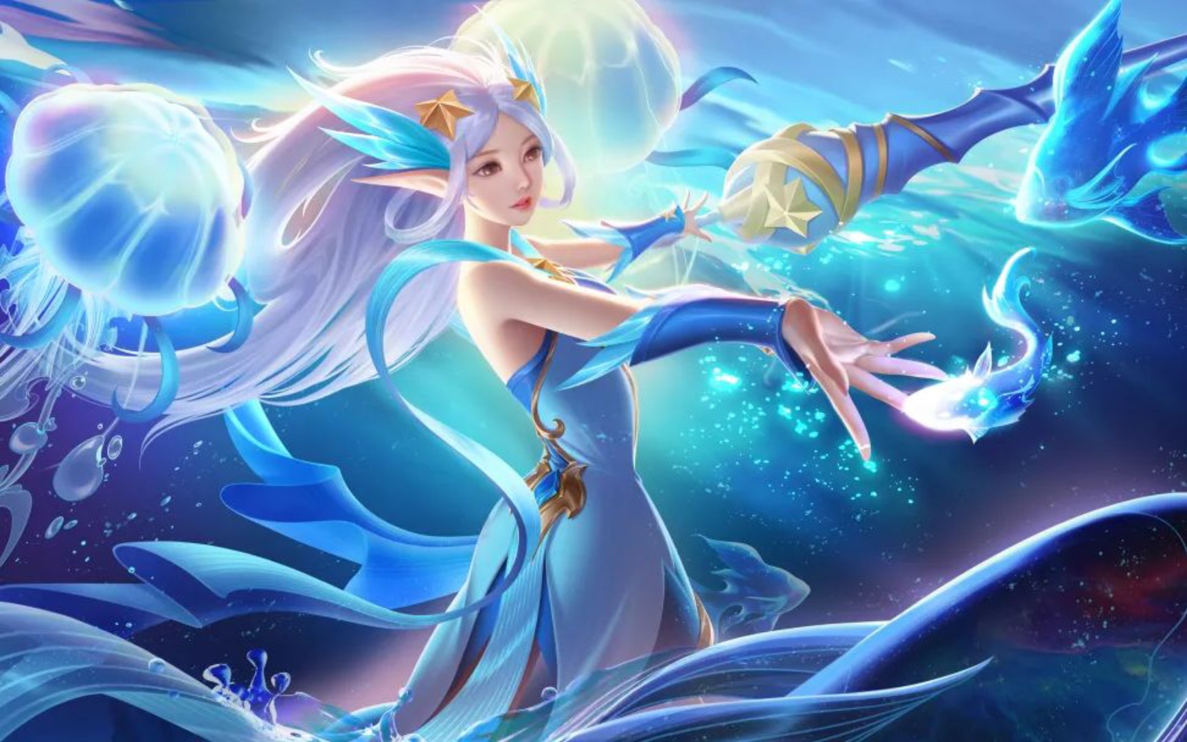 【幻海明珠】战斗女神皮肤特效展示_网络游戏热门视频