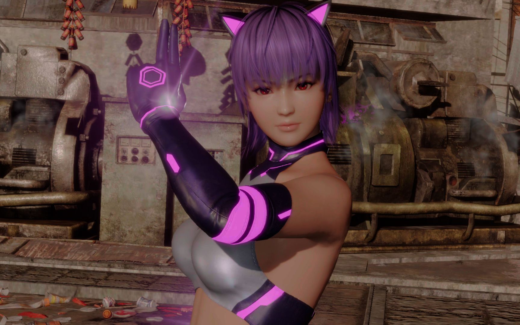 死或生6大型机台模式科幻紧身衣绫音hdr10