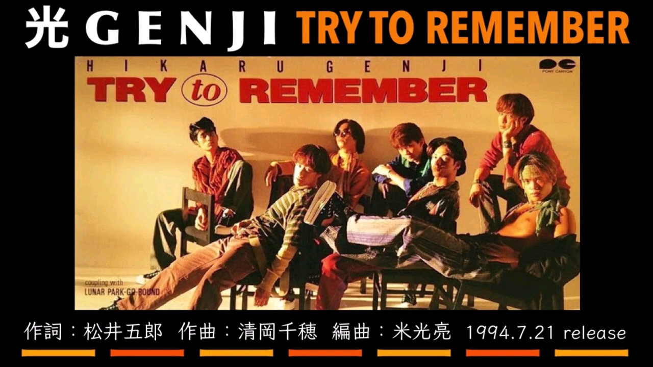 [图]Try to remember 专辑CD版