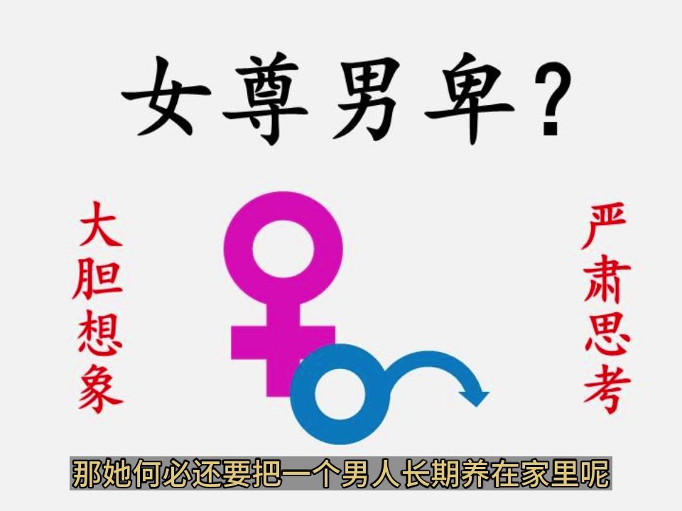 女尊男卑的世界,远比你想象的更魔幻哔哩哔哩bilibili