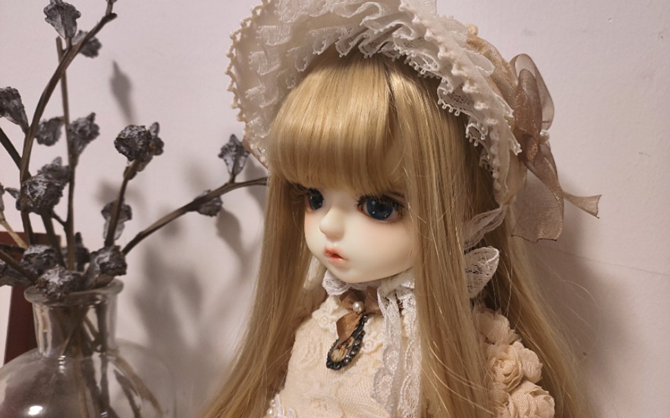 韩国小众bjd娃社chicabi家的巨婴,收到了官方的全套,一起看看到底有多