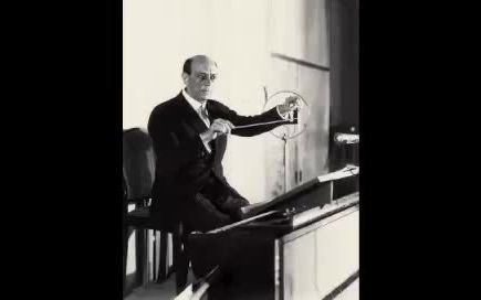 [图]勋伯格指挥升华之夜 Schoenberg conducts Verklärte Nacht (fragment) 1928