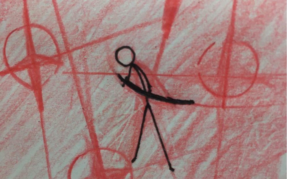 阳光开朗大男孩 火柴人 完整版 画了好久 进来看看吧