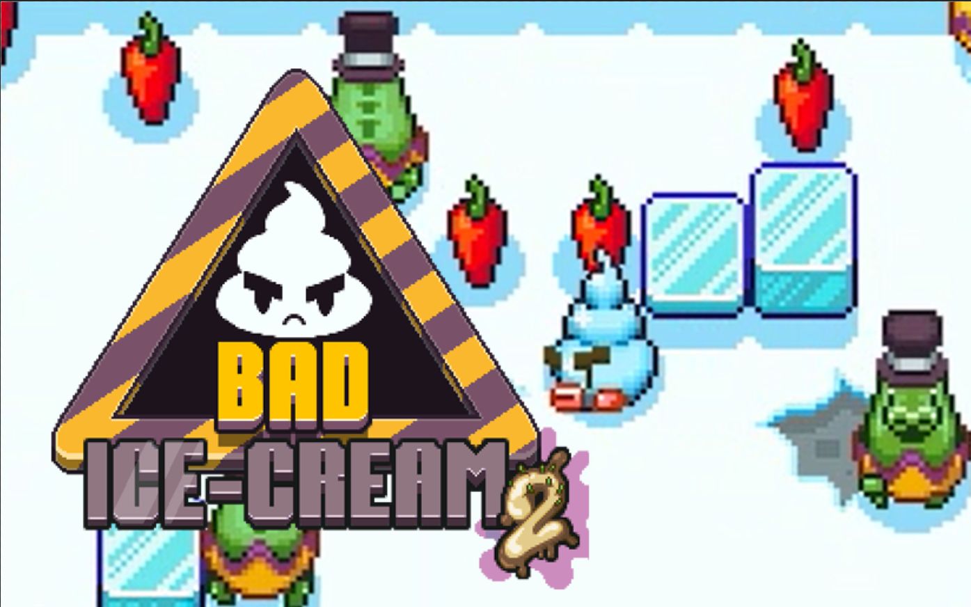 【Nitrome】Bad IceCream 2(坏蛋冰淇淋2)通关展示哔哩哔哩bilibili