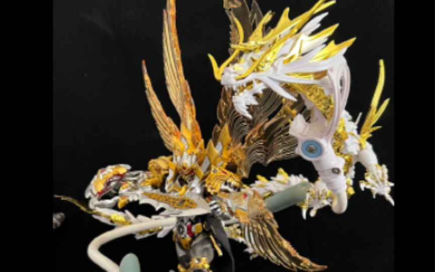 云涂模玩社:代工帝皇龙白金配色