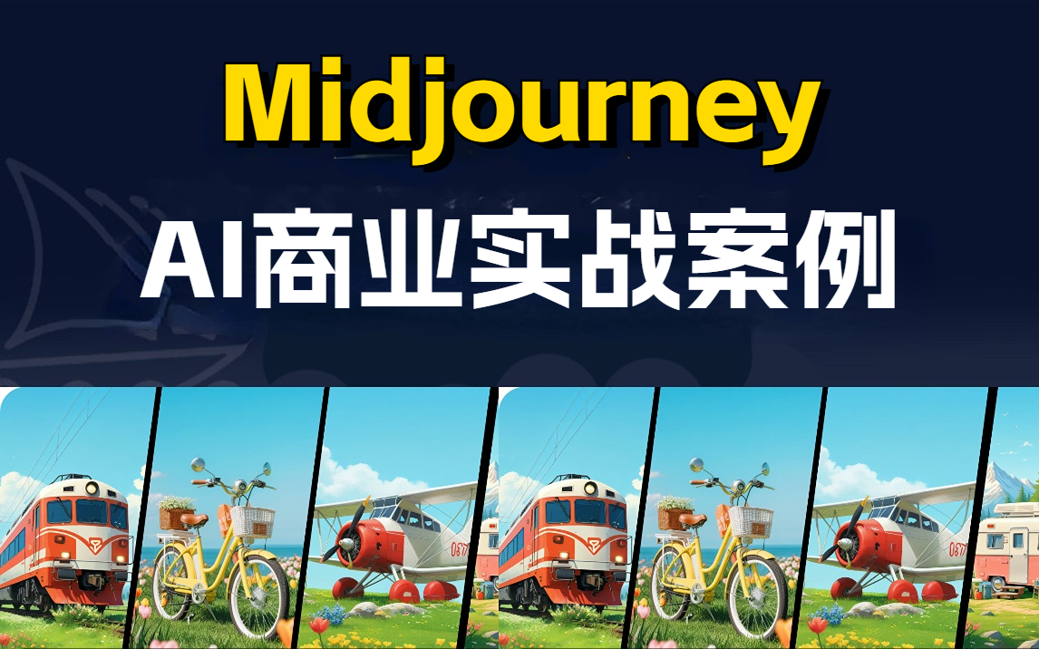 【MJ商业实战】持续更新!MidJourney商业实战案例合集,手把手教你用AI绘画做头像、设计、插画、UI、插画、海报、IP等!哔哩哔哩bilibili