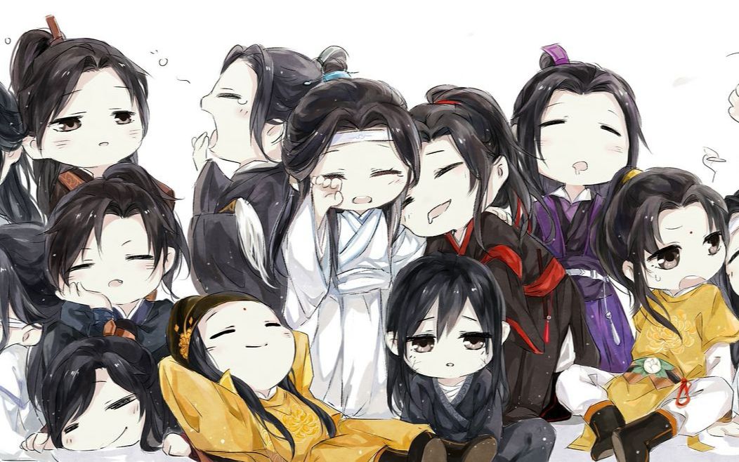 壁纸魔道祖师q版图片