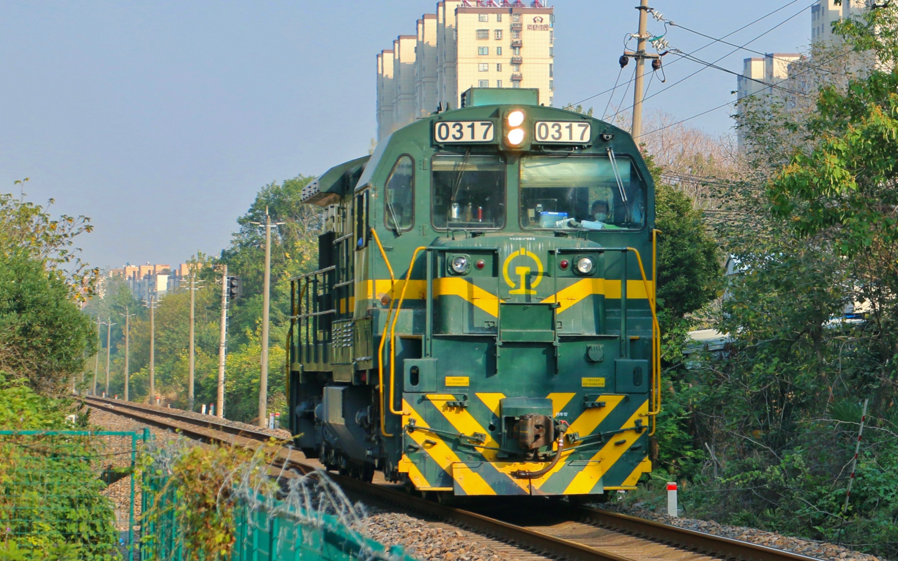 【猛虎的回归】nd5-0317牵引小运转通过18km道口