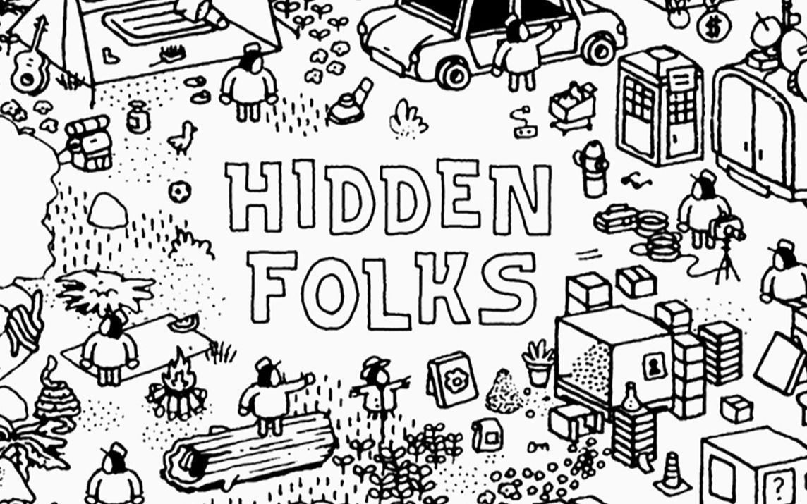 [图]Hidden Folks —— 城市 全收集