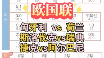 Download Video: 欧国联小组赛 斯洛伐克vs瑞典，捷克vs阿尔巴尼亚，匈牙利vs荷兰