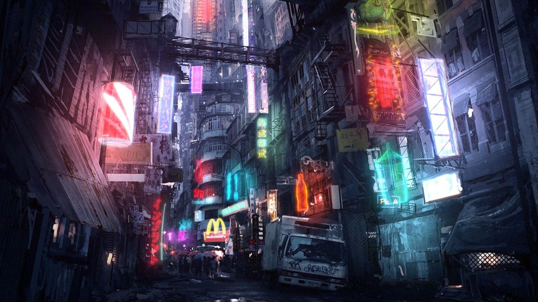 121款4k未来赛博朋克科技3d全息霓虹发光mp4动态视频元素叠加素材