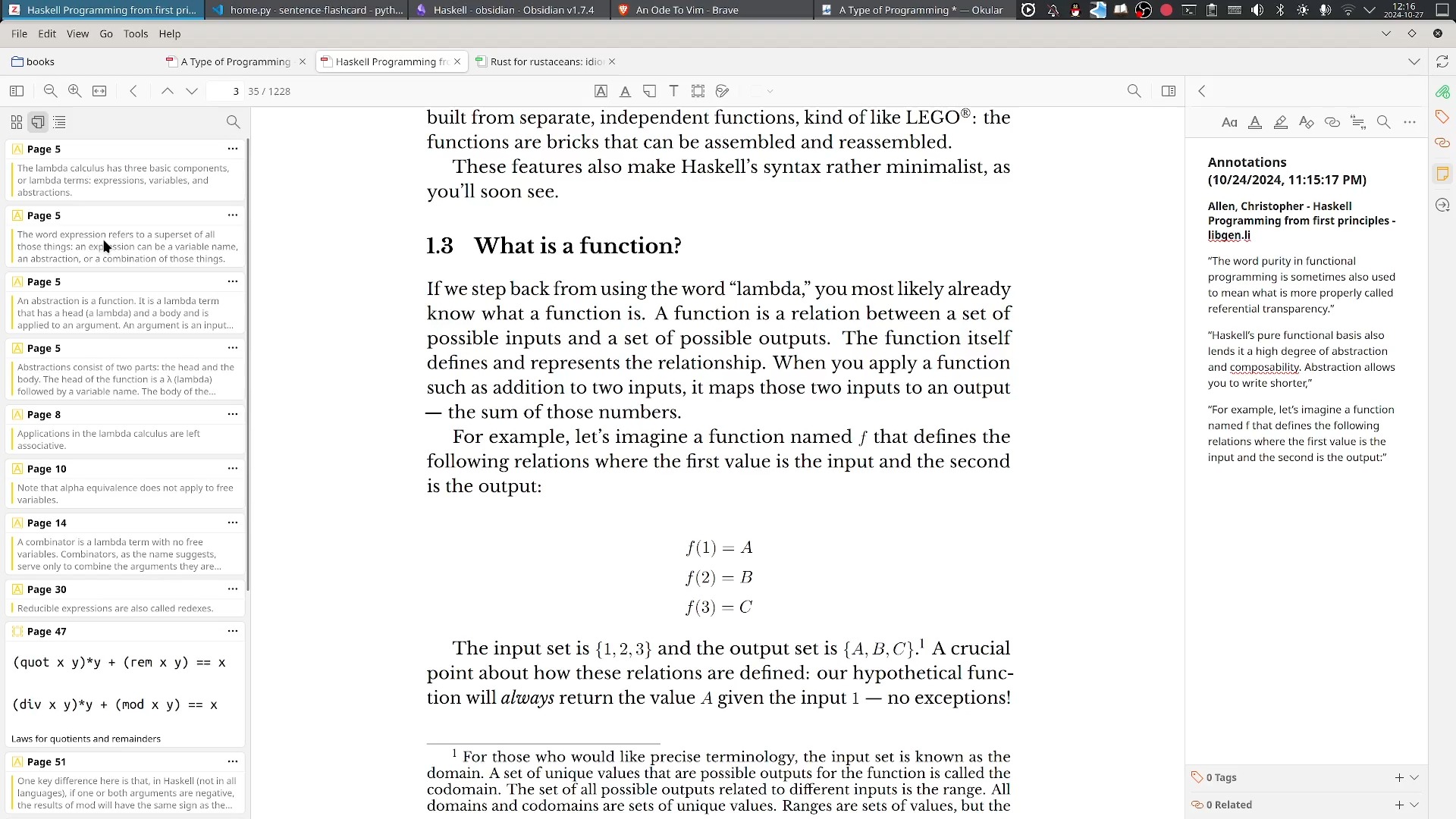 工具介绍(Linux上使用Zotero 作为PDF/epub阅读器,Anki工具)