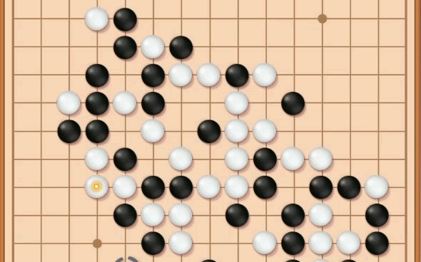 【五子棋新手局】四正六隅,十面张网,一种五子棋的无赖下法桌游棋牌热门视频