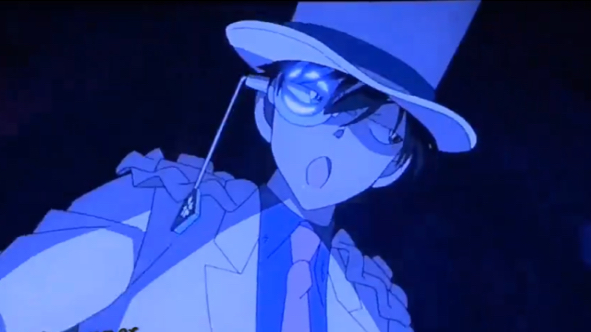 柯南m27 基德偷刀被平次柯南逮到后踩闪光弹逃跑 冲田和鬼丸把死亡