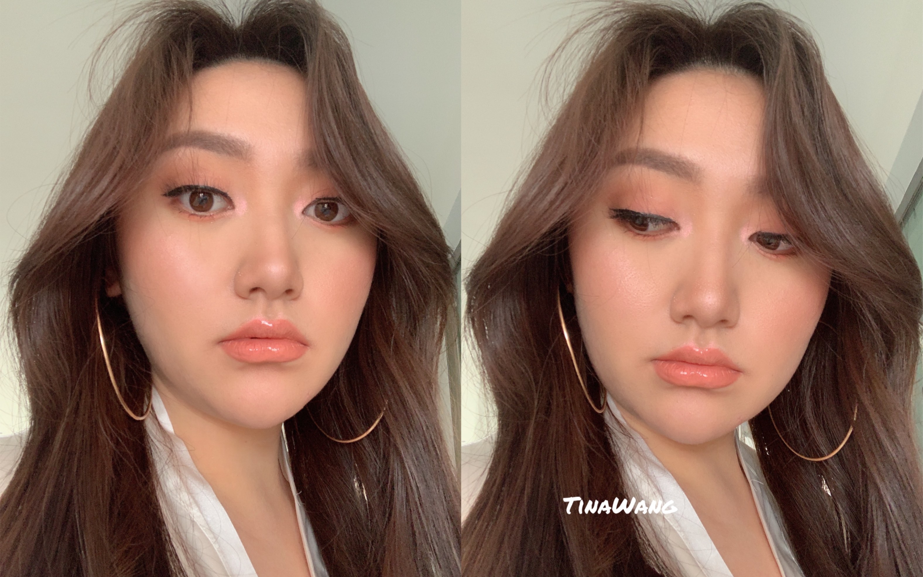 欧美妆 | 小麦肌 质感高光妆容