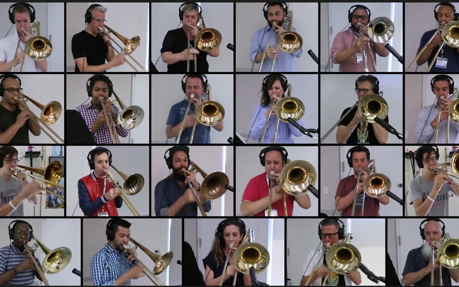 【长号】波西米亚狂想曲 Bonehemian Rhapsody 28Trombone Collaboration!哔哩哔哩bilibili