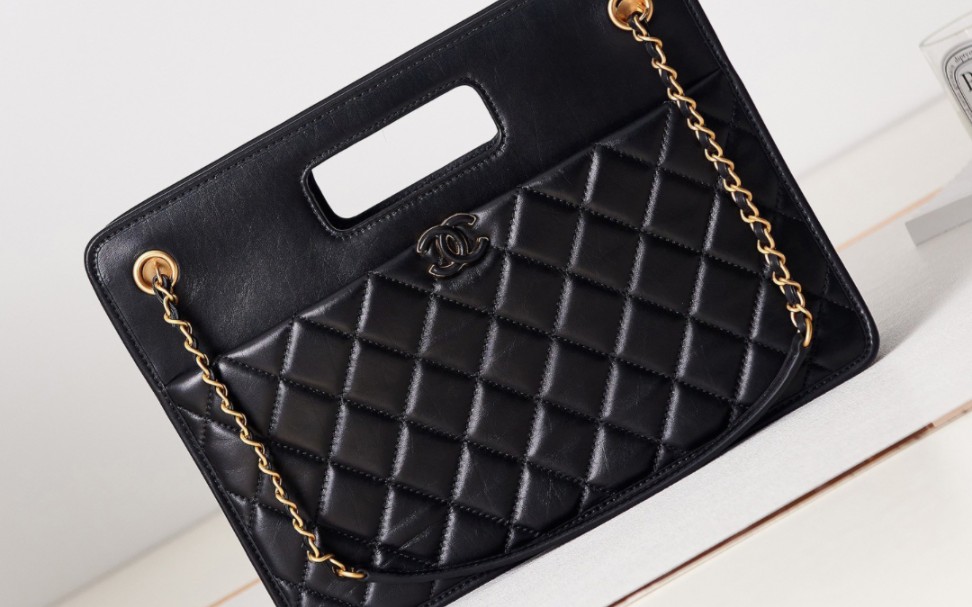 香奈儿el腋下包23s新款复刻皮,款号as4038