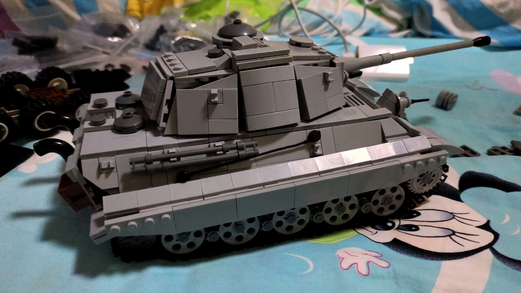 【积木moc】】虎王坦克