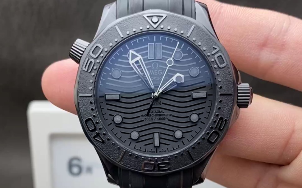 普及十款高仿欧米茄墨黑陶瓷海马300系列哪里买,大约多少钱一个