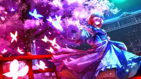 博丽灵梦樱花视屏壁纸 哔哩哔哩 つロ干杯 Bilibili