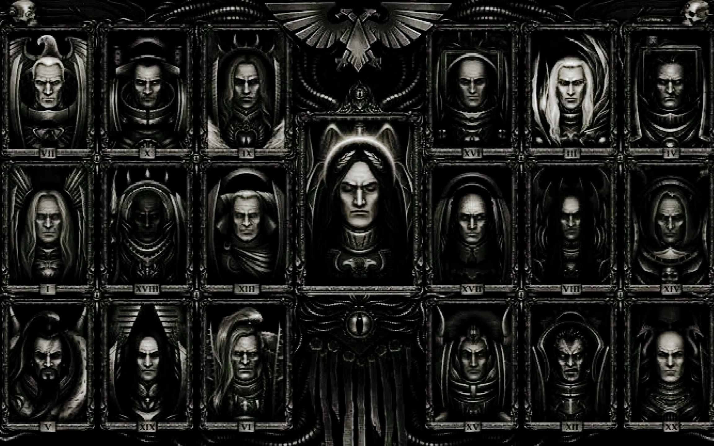 【战锤40k】人间之神,基因原体_哔哩哔哩bilibili