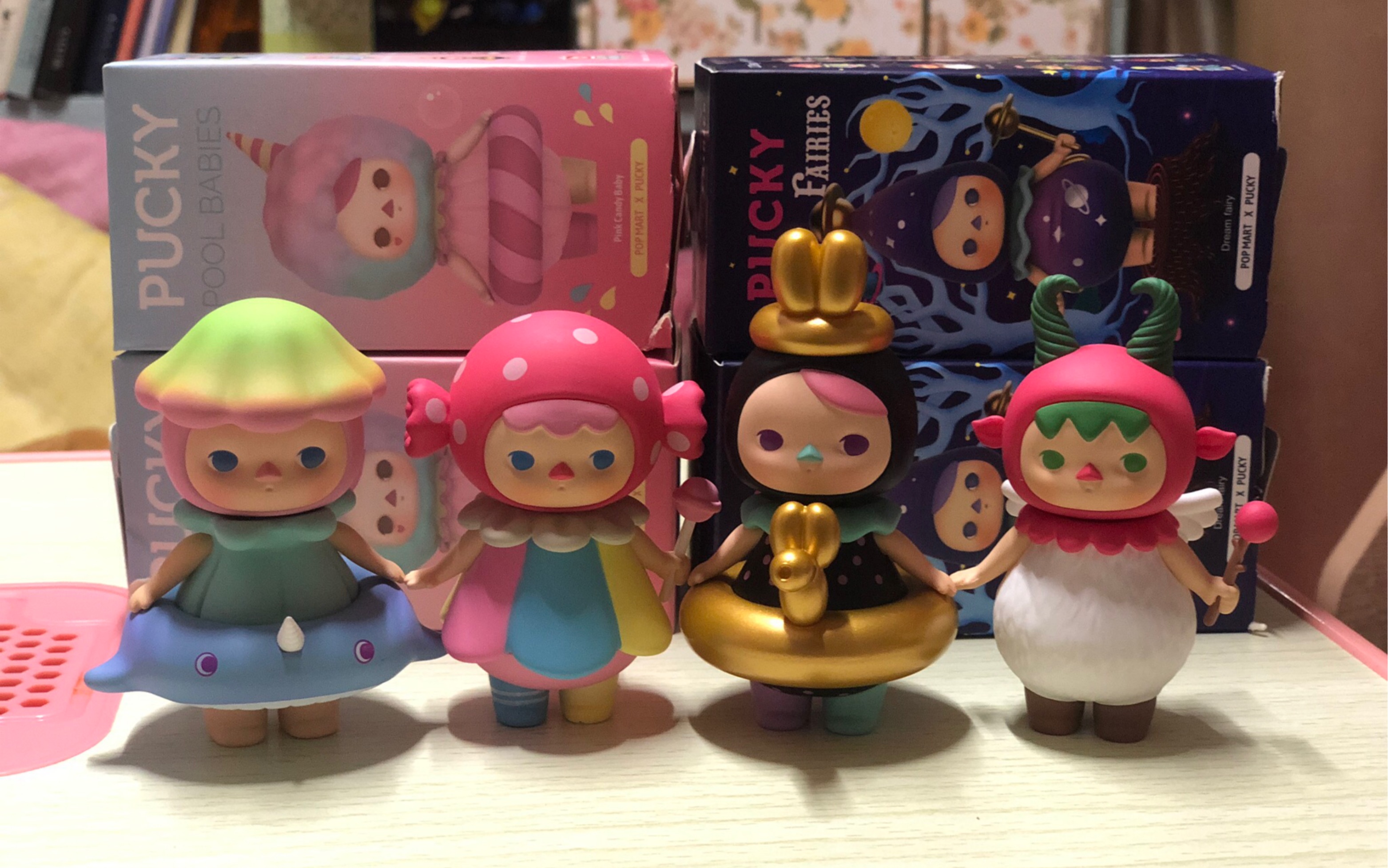 【盲盒新手向】pucky毕奇森林 泡泡圈系列开箱!