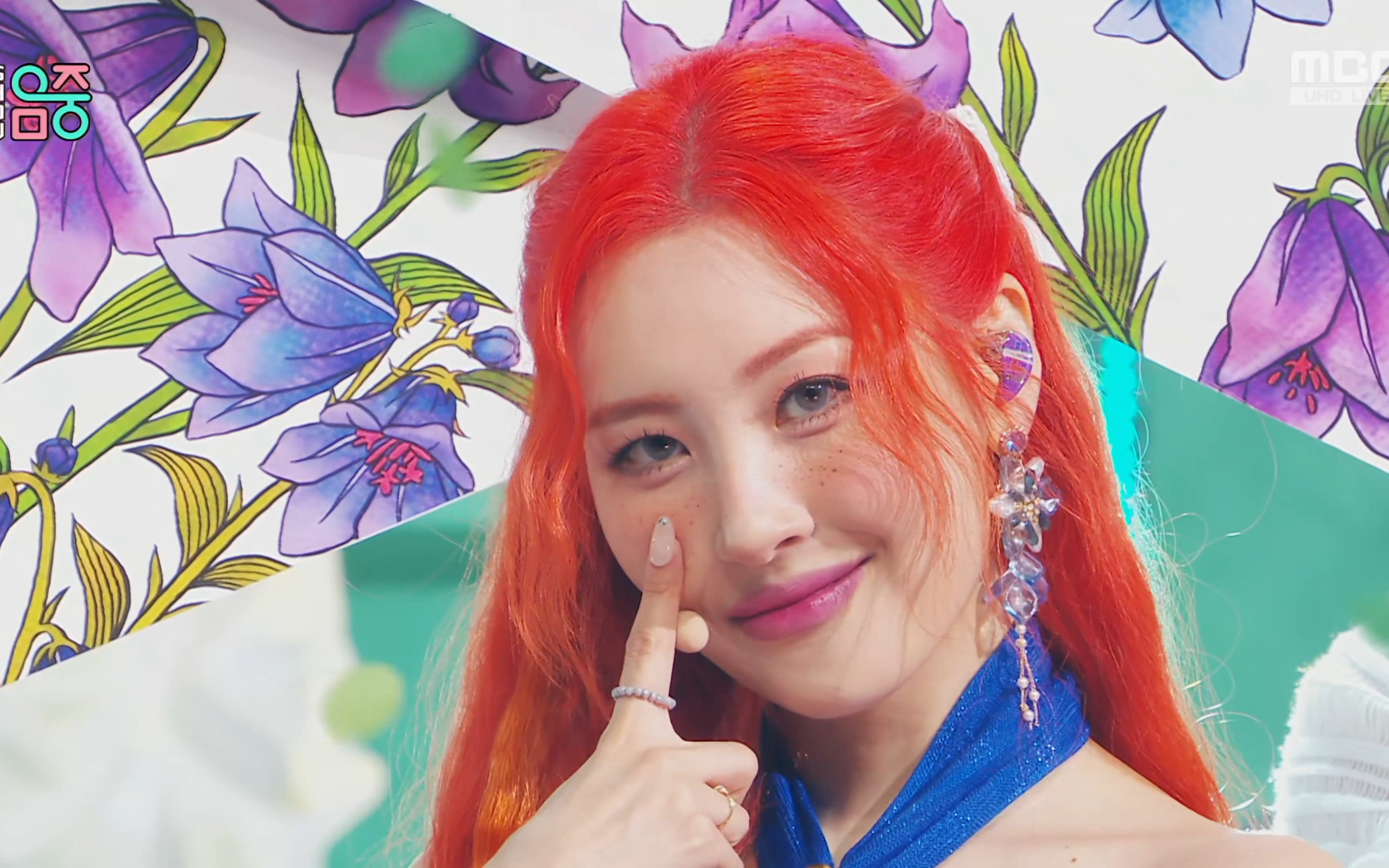 【4k live】宣美/sunmi - heart burn(220702 mbc uhd show!