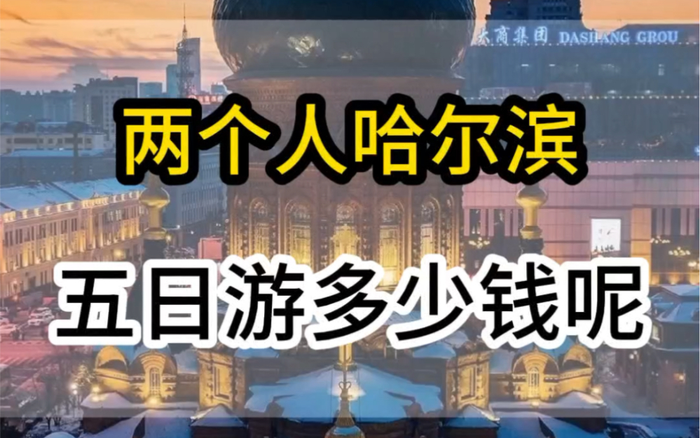 两个人去一趟东北花多少钱?吃饭住宿门票需要花多少?看完您就知道了#哈尔滨旅游攻略 #哈尔滨 #雪乡旅游攻略哔哩哔哩bilibili