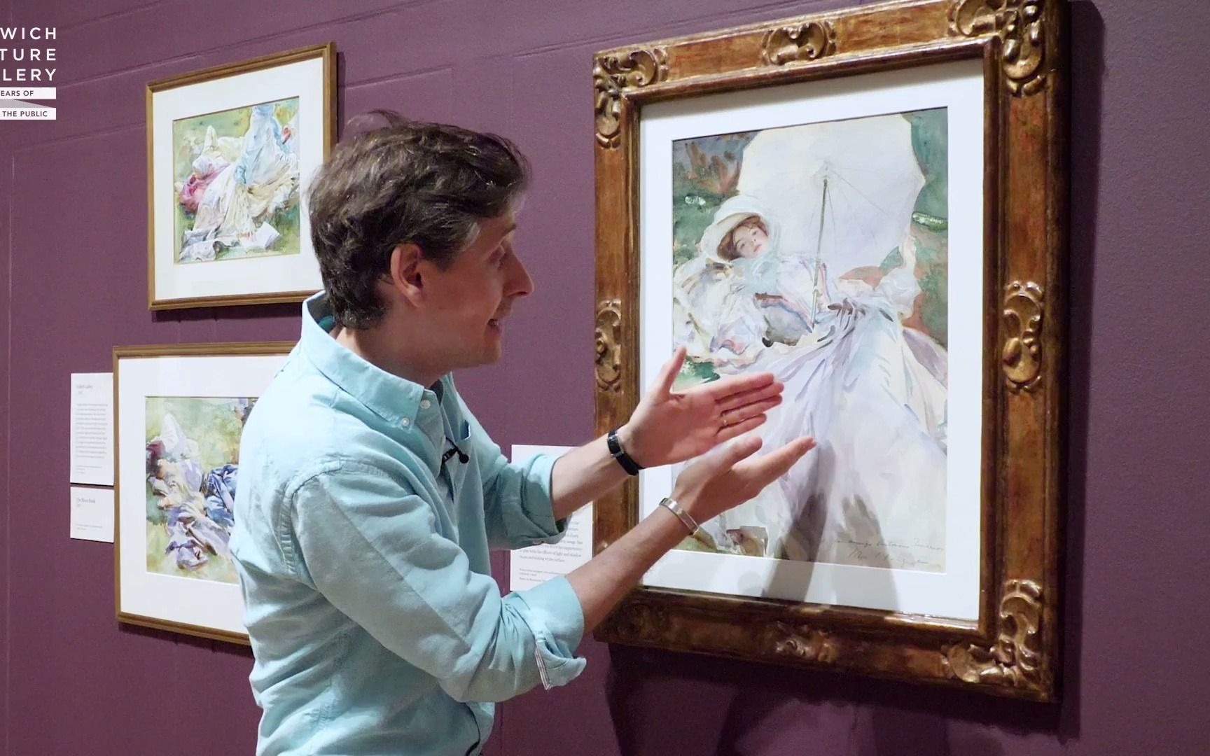 [图]John Singer Sargent's Watercolours_ An artist's view with Lachlan Goudie