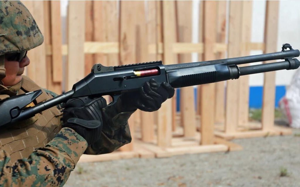 usamc 霰弹枪11伯奈利m4(m1014) 射击训练