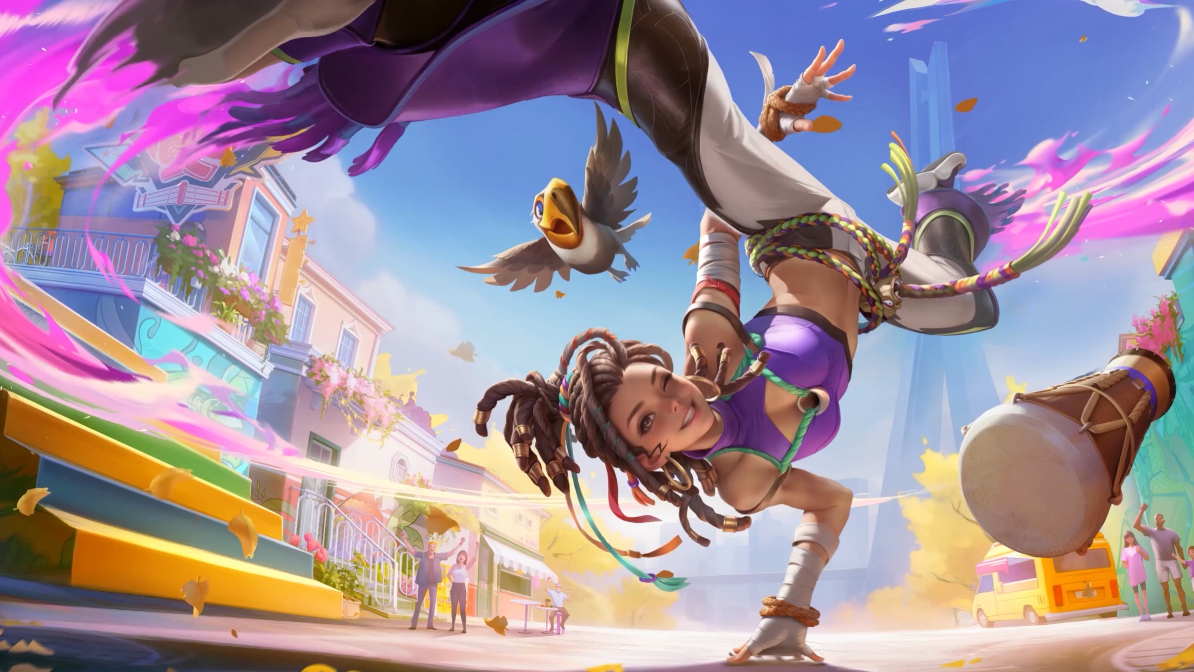 【4k/动态壁纸】姬小满-战舞者【逐帧比对/有缝循环/补帧60fps】