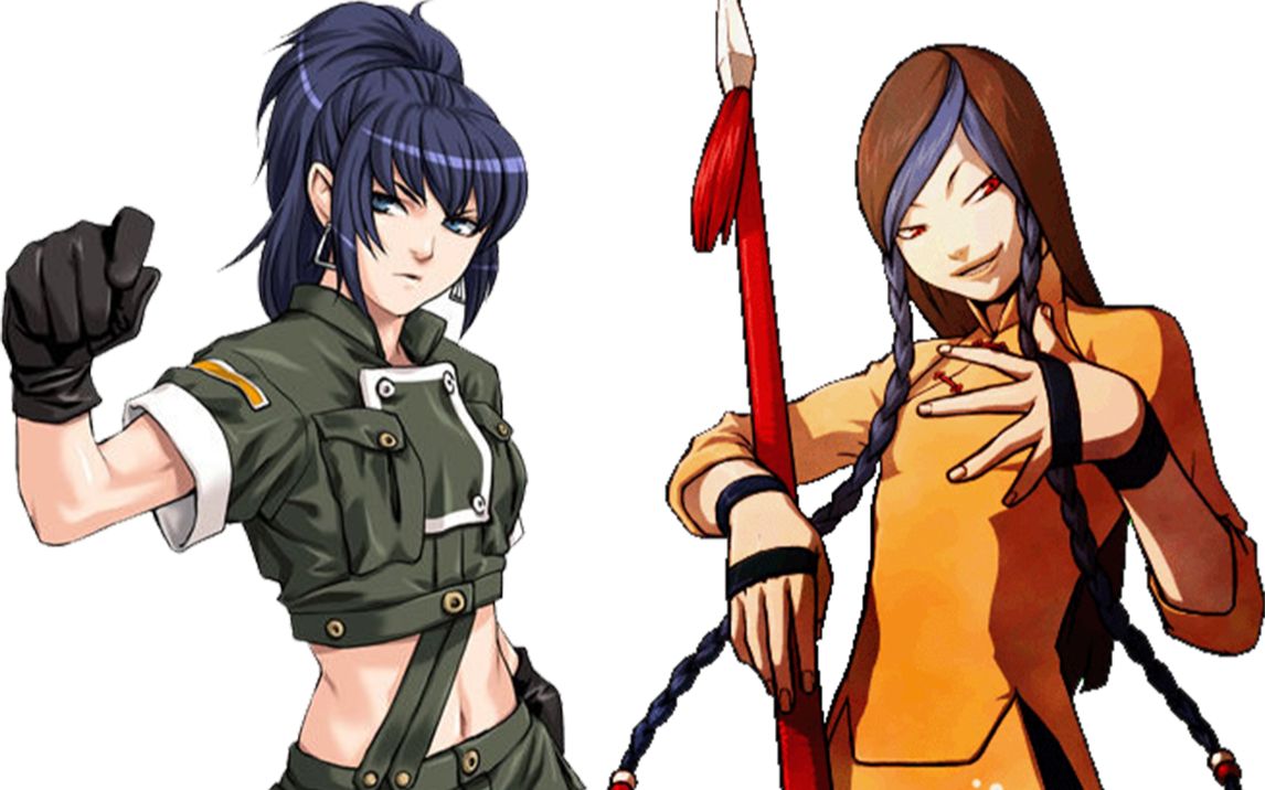 【mugen】拳皇:莉安娜 vs 紫苑