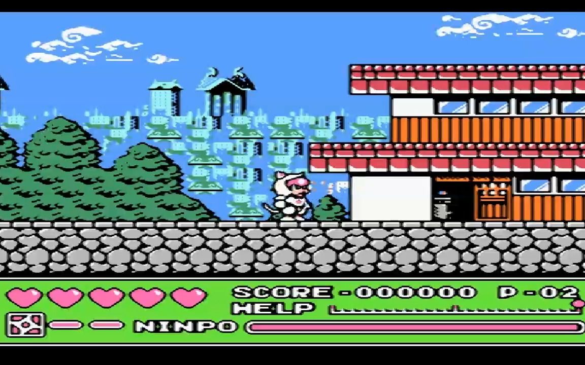 fc游戏之:忍者猫