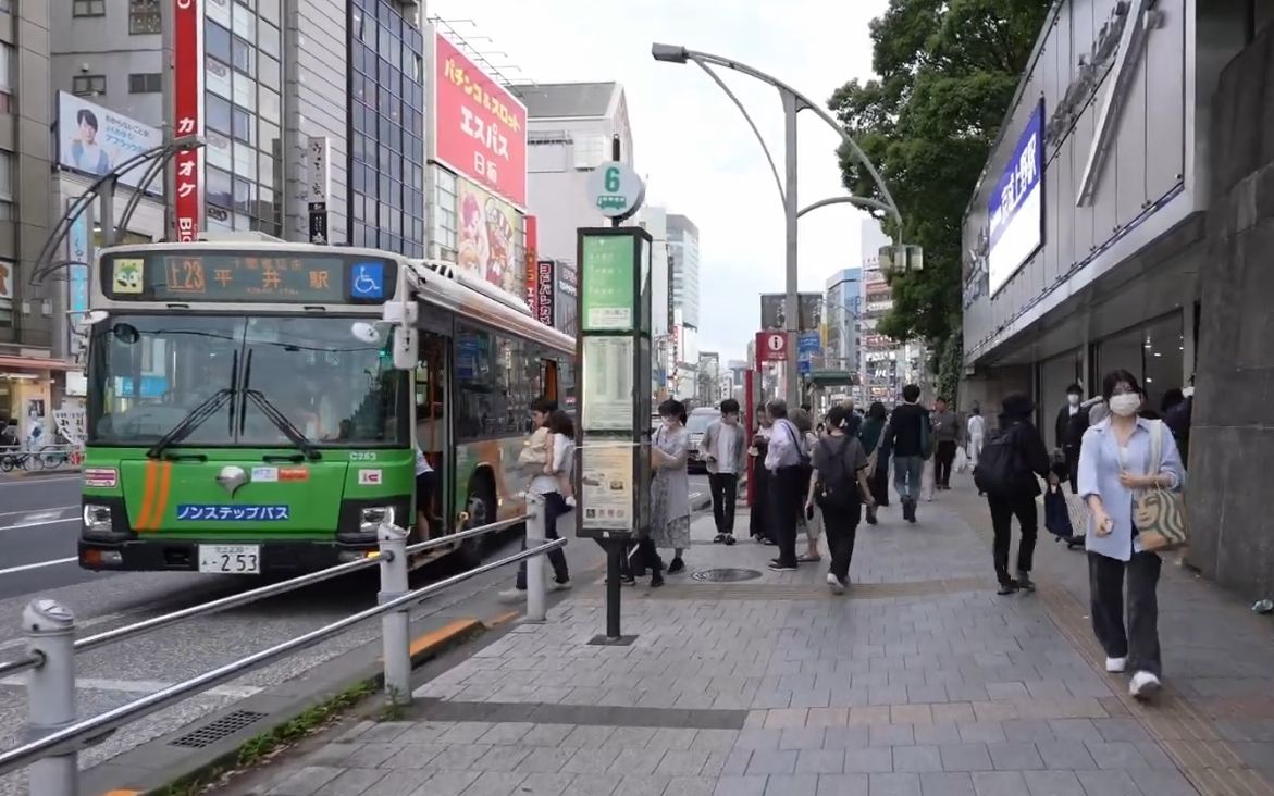 【超清日本】漫步东京上野 城市街道 (1080p高清版) 2023.