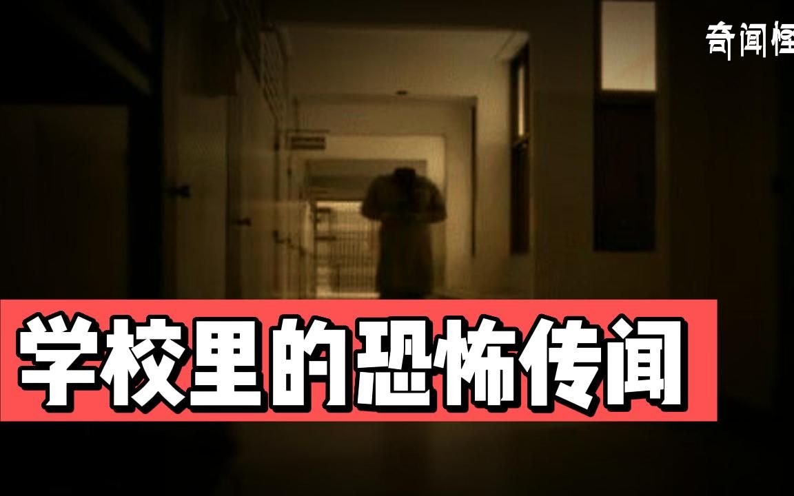 [图]【奇闻怪谈录】学校里的恐怖传闻丨奇闻异事丨民间故事丨恐怖故事丨鬼怪故事丨灵异事件丨