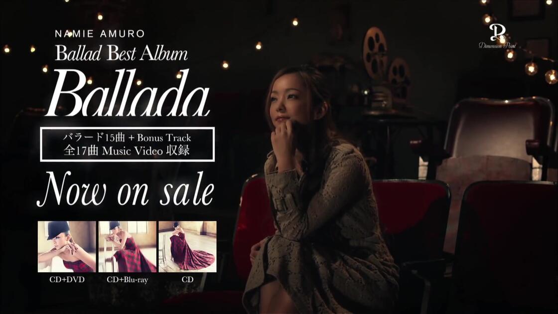 404】安室奈美恵Namie Amuro - Ballad Best Album『Ballada』2014年6月