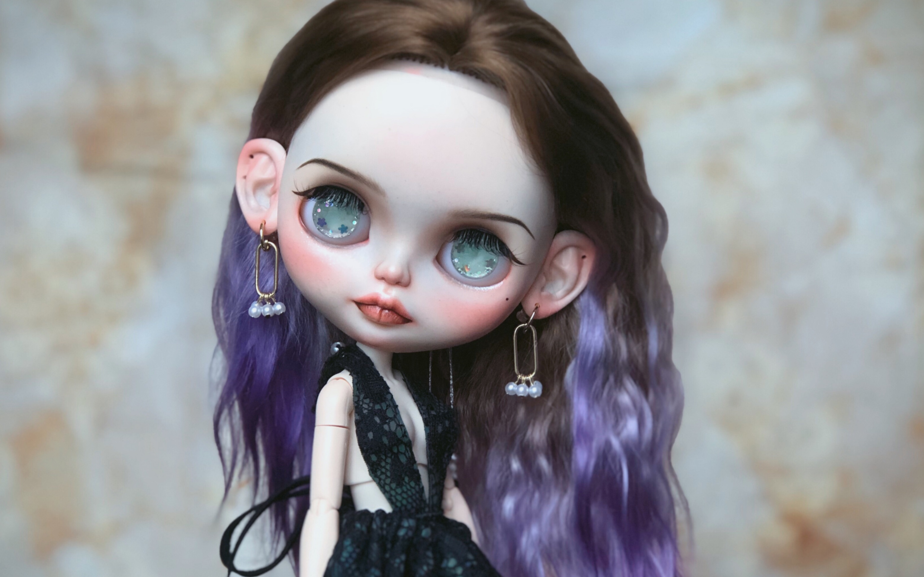 活动作品blythe小布改娃妆宝茜拉ob24素体加固自由度分享七星星改妆