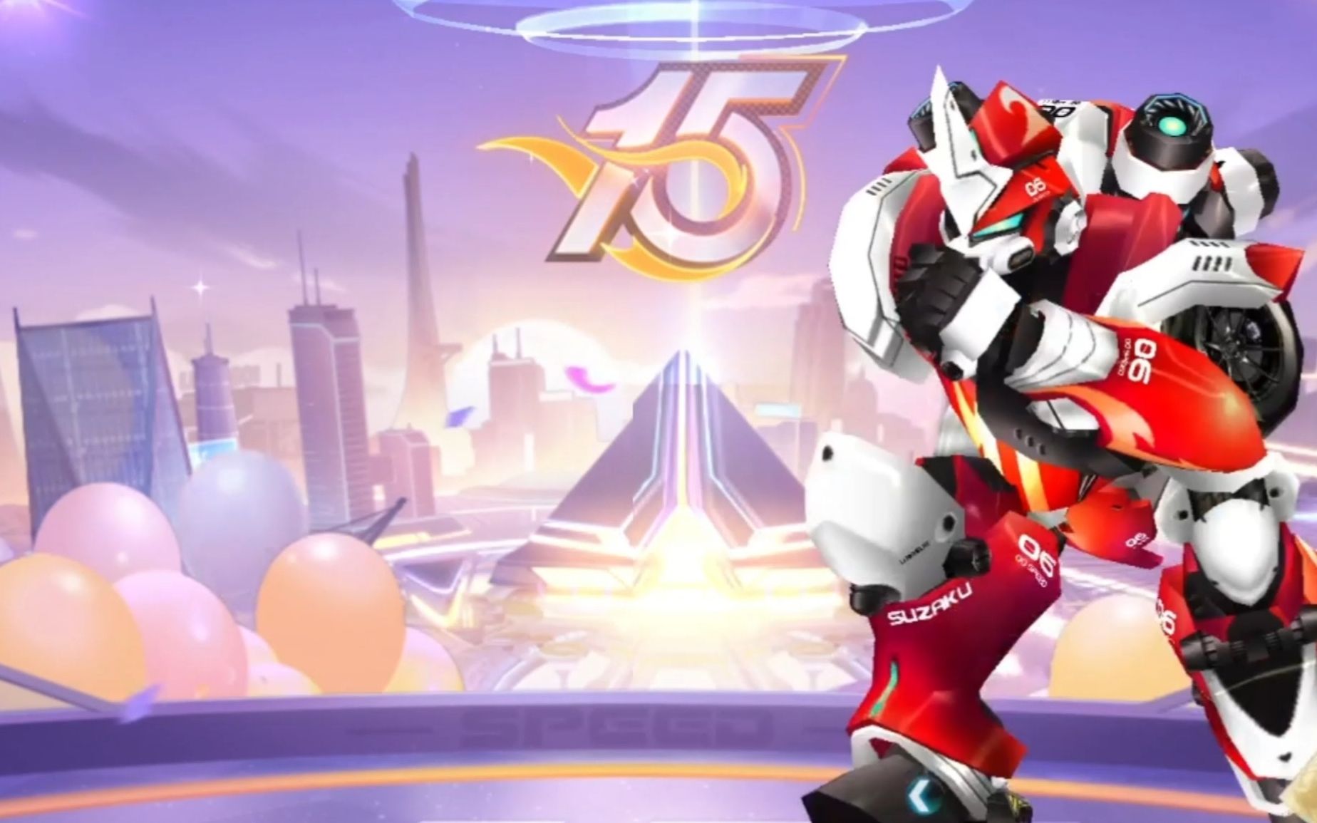 qq飞车朱雀战神