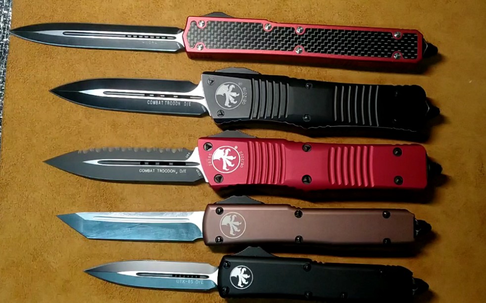 面具男说刀--微技术 大龙 microtech 战斗伤齿龙 直跳