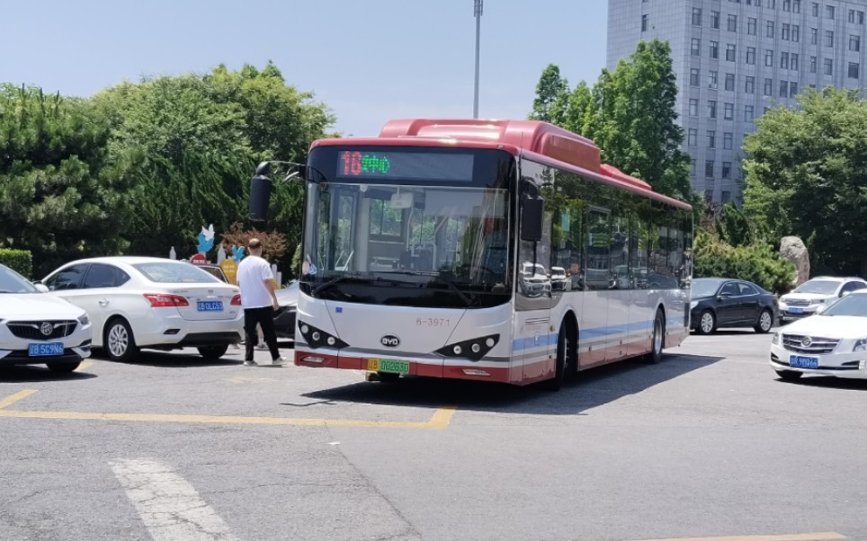 大连公交16路比亚迪byd6122b2ev2后山原声原曲