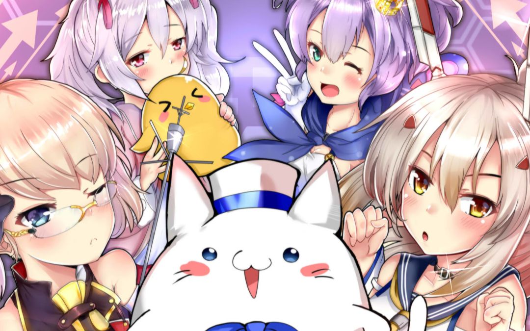 【碧蓝航线】御四家改造皮肤特殊触摸