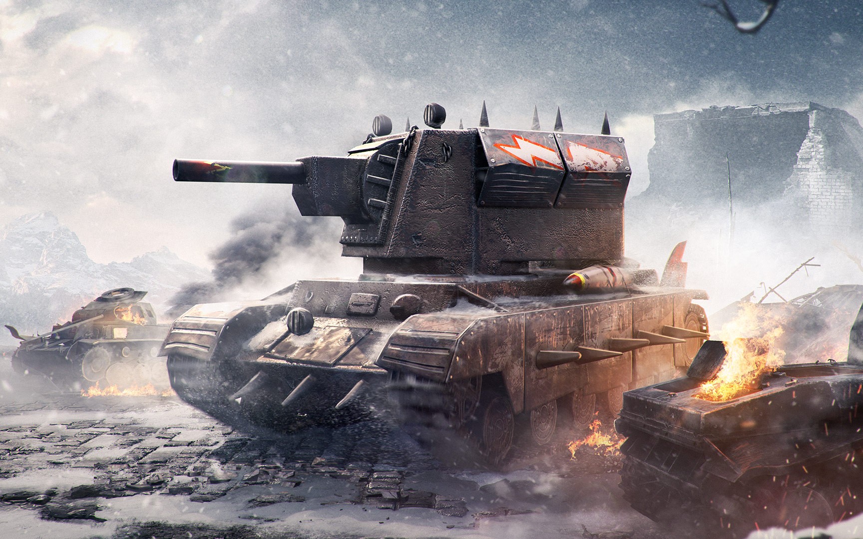 wotb坦克世界闪电战 粉碎者