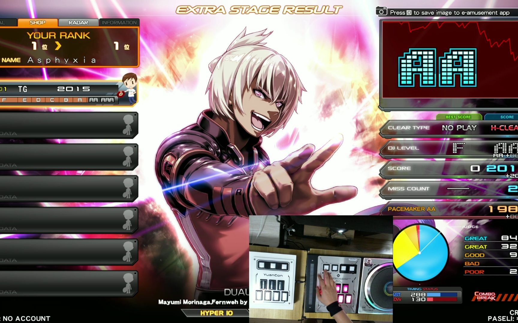 【IIDX】Dual Stricker [SP][Hyper] HardClear哔哩哔哩bilibili