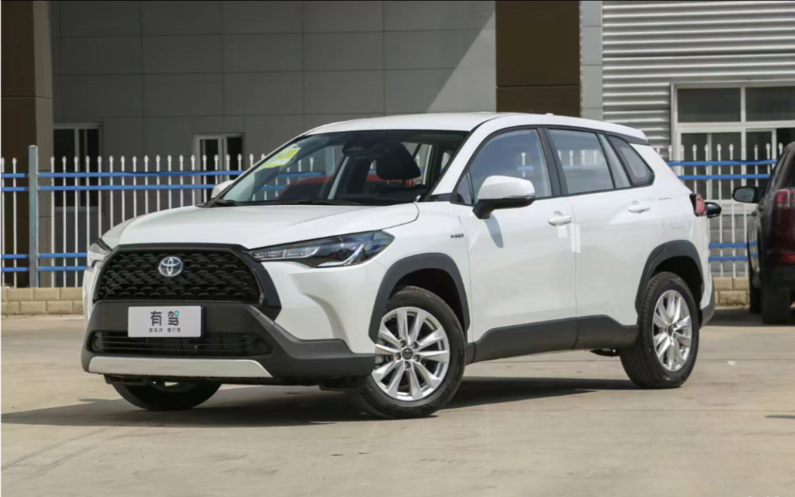 实拍一汽丰田corolla cross